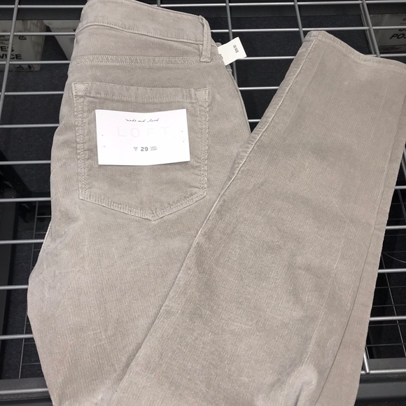Ann Taylor corduroy pants - Picture 2 of 2